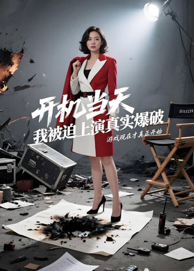 开机当天，我被迫上演真实爆破海报