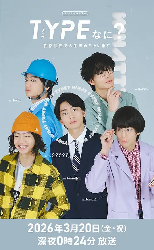 TYPE？用性格测定决定人生海报